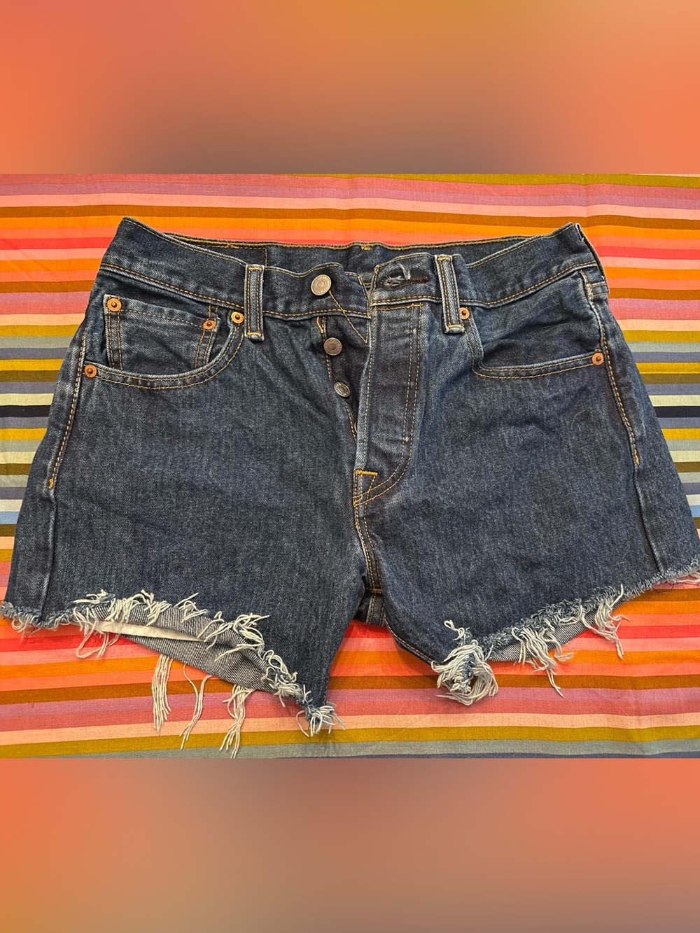 Levi's 501 Original Denim Cutoff Shorts